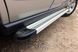 Бокові пороги Maya V2 (2 шт., алюміній) для Jeep Grand Cherokee WK 2004-2010 рр 33526 фото 1