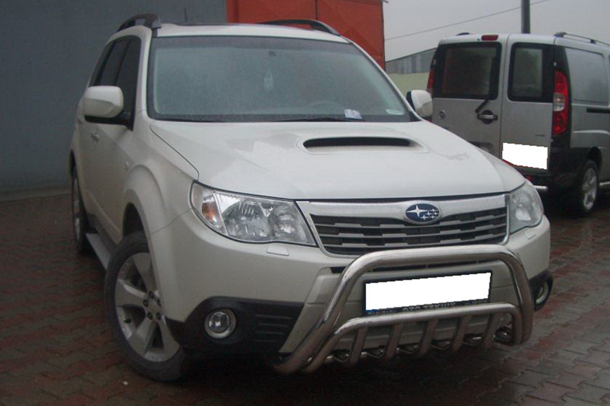 Кенгурятник WT002 (нерж.) для Subaru Forester 2008-2013 рр 22730 фото