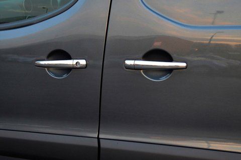 Накладки на ручки (нерж) OmsaLine - Італійська нержавійка для Citroen C-4 Picasso 2006-2013 рр 590 фото