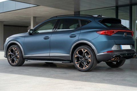 Бокові пороги Bosphorus Grey (2 шт., Алюміній) для Cupra Formentor 2020- рр 189576 фото