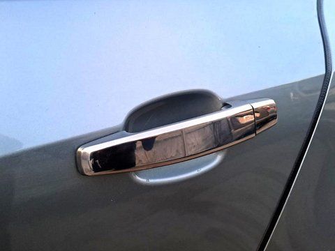 Накладки на ручки (4 шт) Carmos, Турецька сталь для Chevrolet Captiva 2006-2019 рр 3331 фото