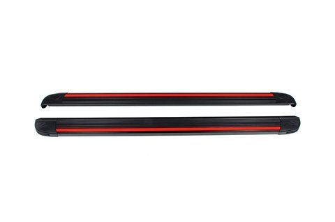 Бокові пороги Maya Red (2 шт., Алюміній) для Skywell ET5/Skyworth EV6 2021- рр 190773 фото
