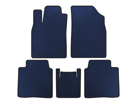 Килимки EVA (SD, Гібрид, Синій) для Lexus ES 2012-2018 рр 140278 фото