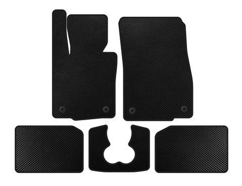 Килимки EVA (для S F55, 5-ти дверний, Чорний) для Mini Cooper F55/56/57 2014-2023 рр 133482 фото