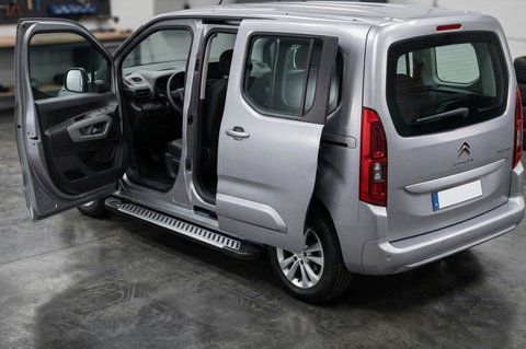Бокові пороги Line (2 шт., алюміній) Довга база для Citroen Berlingo/Multispace 2018- рр 91710 фото