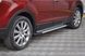 Бокові пороги Allmond Grey (2 шт., алюм) для Mazda CX-9 2007-2016 рр 17711 фото 1