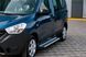Бокові пороги Allmond Grey (2 шт., алюміній) для Renault Dokker 2013-2022 рр 14683 фото 1