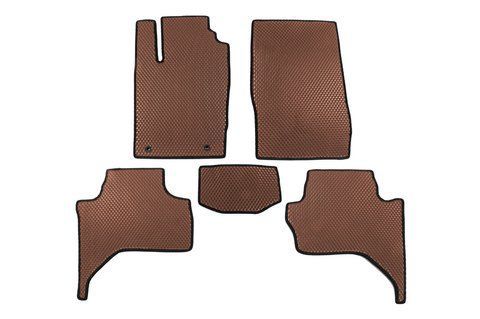 Килимки EVA (Коричневий) для Fiat Fullback 2016- рр 126361 фото