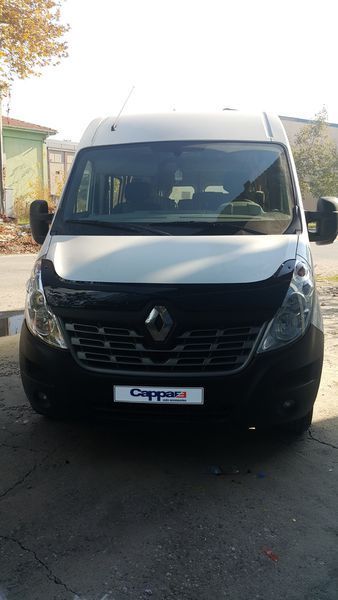 Дефлектор капота 2015-2019 (EuroCap) для Renault Master рр 76258 фото