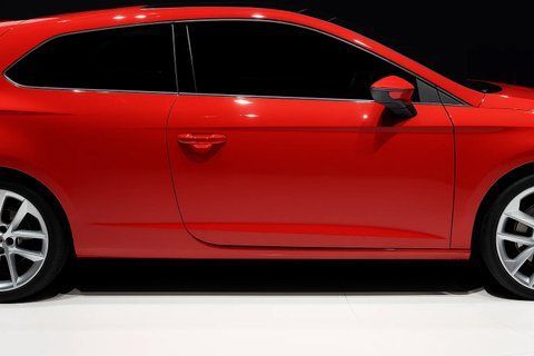 Молдинг бічних стекол (3 дверний, 6 шт, нерж) для Seat Leon 2013-2020 рр 14053 фото