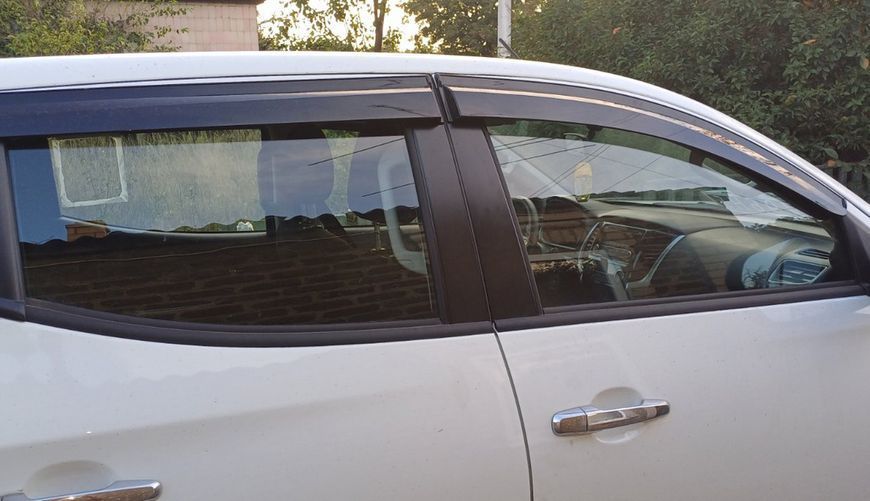 Вітровики (4 шт., Sunplex Sport) для Fiat Fullback 2016- рр 88941 фото