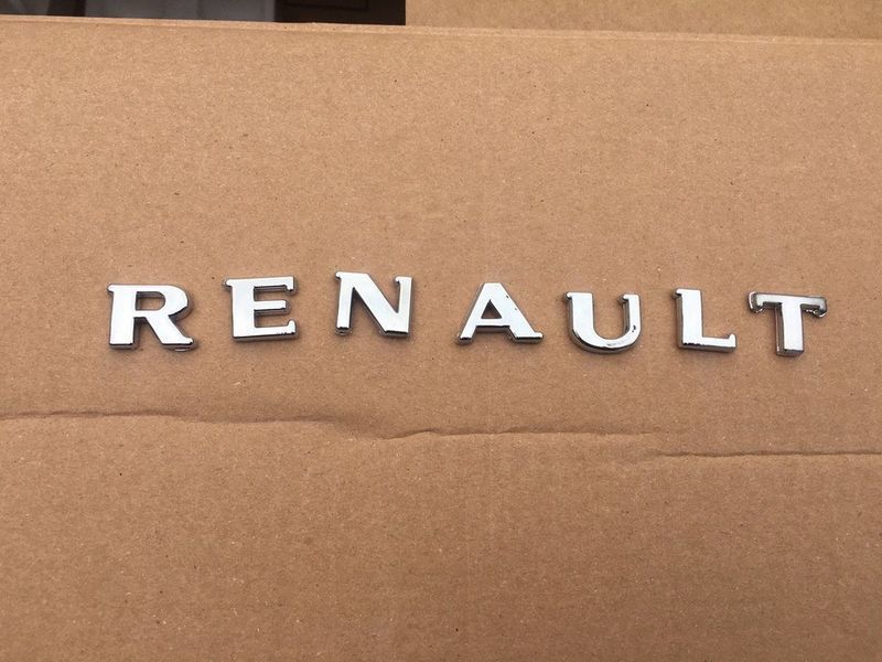 Напис Renault 135х20мм для Renault Kangoo 2008-2020 рр 14475 фото