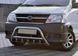 Кенгурятник WT003 (нерж) для Toyota HiAce 15138 фото 1
