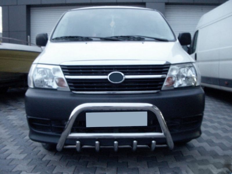 Кенгурятник WT003 (нерж) для Toyota HiAce 15138 фото